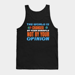 Nature Protection Climate Change Firdays For Future Quote Design Tank Top